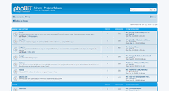 Desktop Screenshot of forum.projetosakura.net